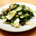 かなりんココりん's cooksnap of when they made きゃべつ＆しめじ de 和からし味噌炒め.