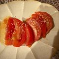 みゅう's cooksnap of when they made 韓国風トマトサラダ.