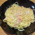 なおかず☆'s cooksnap of when they made 牛乳＆全卵で＊濃厚カルボナーラ.