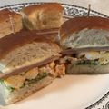 Ruriluru's cooksnap of when they made 朝の簡単クラブサンドウィッチ.