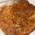 minitora's cooksnap of when they made 材料2つライスペーパー★カリカリピザ防災.