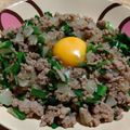 ゆり＆悠＆侑ママ's cooksnap of when they made 疲労回復に！ニラ豚挽肉のスタミナ丼.