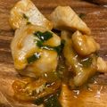 Yui's cooksnap of when they made 鶏むね肉とレンコンのバター醤油炒め.