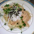 大魔女's cooksnap of when they made 絶品！たらことイカのスパゲティ.