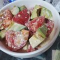hozunyam's cooksnap of when they made アボカドとトマトのサラダ 2.