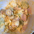 フランクフルトJr's cooksnap of when they made ちくわと、きゅうりのサラダ.