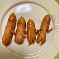ビートルズ食堂's cooksnap of when they made ソーセー人.