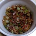 ゆりのもり's cooksnap of when they made 10分で★かぶの葉と干しえびのふりかけ.