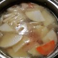 あすかとさき's cooksnap of when they made 大根とベーコンの朝スープ♬.