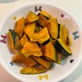 ☆やまや☆'s cooksnap of when they made レンジで簡単♡かぼちゃ丸ごとやわらかく♡.