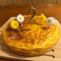 peko628's cooksnap of when they made ヨーグルトとＨＭで超簡単濃厚チーズケーキ.
