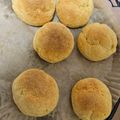 E M (k)'s cooksnap of when they made 糖質制限★オオバコおからパン.