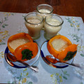 minmo2✳️2's cooksnap of when they made 簡単すぎて困っちゃう♪とろ～り柿ぷりん♥.