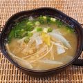 あーこ姐's cooksnap of when they made 大根とエノキ茸のお味噌汁.