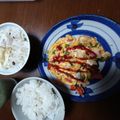 よちりん's cooksnap of when they made トマトと色々具材のオムレツもどき♫.