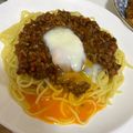 おいしいものを作り隊's cooksnap of when they made 子供も大好き、辛くないジャージャー麺.