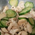 はづはるママ's cooksnap of when they made 鶏皮と胡瓜の中華風酢の物.
