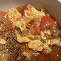 snow012's cooksnap of when they made トマトとひき肉たまごのとろーりチーズ炒め.