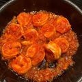 スナフキン's cooksnap of when they made ワンパン簡単エビチリ🦐.
