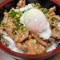 ぽてと's cooksnap of when they made ☆黄金の豚丼☆.