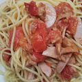 ささささ＆＊'s cooksnap of when they made トマトとツナの簡単パスタ♪.