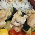 新妻あや's cooksnap of when they made 【話題入り】＊ズッキーニと鶏肉の塩だれ＊.