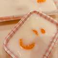 yuk@ri's cooksnap of when they made 牛乳寒天inみかん.