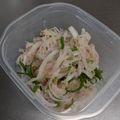 ▽▲まゆ▲▽'s cooksnap of when they made 大根とツナのネギ塩サラダ.