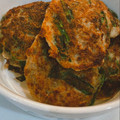 nonMAMA♥♥♥'s cooksnap of when they made 長いもと納豆のもっちもっち！お焼き.