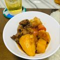kaimania's cooksnap of when they made 牛すじ肉じゃが.