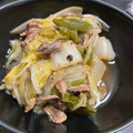 はるはる35's cooksnap of when they made 簡単！さばと白菜の煮物.