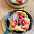 LULU♡まみ's cooksnap of when they made 簡単★スキレット★ダッチベイビー.