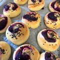 Moyusu's cooksnap of when they made ホームベーカリーで★黒豆むらさき芋ロール.