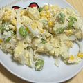 きなりん＊'s cooksnap of when they made つぶつぶポテサラ（コーン枝豆）.