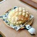 キンプリ's cooksnap of when they made 浅草名物♡アイスめろんぱん.