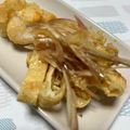 たべたべこ's cooksnap of when they made 簡単 カリカリ油揚げとミョウガ和え.
