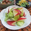イベ長's cooksnap of when they made ＊基本の＊メロンの切り方＊.
