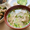 にゃつめ〜's cooksnap of when they made 便秘予防＊ゴボウとえのきの味噌汁.