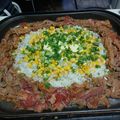 おたま's cooksnap of when they made ホットプレートでペッパーランチ風ライス.