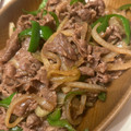 ☆nijimama☆'s cooksnap of when they made 牛コマとピーマンのオイスターソース炒め.
