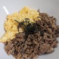 tomokorosi's cooksnap of when they made 【簡単豪華】三色丼.