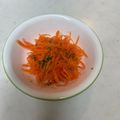 ぴちおさん's cooksnap of when they made 千切り人参のサラダ　～お助け常備レシピ～.