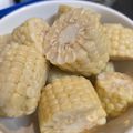 ゆるмαмα's cooksnap of when they made とうもろこしのゆで方（水から）.