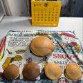 ニッシーマン's cooksnap of when they made どら焼き（ホットケーキミックスで）.