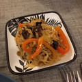 irharuka's cooksnap of when they made しらたきときくらげの低糖質ピリ辛炒め★.