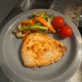 degusa☆'s cooksnap of when they made かじきまぐろのレモンバターソース.