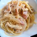 あいべりー's cooksnap of when they made 男子も大好きシャキシャキ蓮根の和風パスタ.
