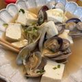 しゅうう's cooksnap of when they made ほっとするお味。あさり豆腐.
