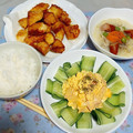 みぽぽ37's cooksnap of when they made きゅうりとハムと玉子のサラダ.