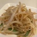 epion's cooksnap of when they made レンジで時短！5分でやみつきもやしナムル.